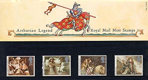 1985 Arthurian Legends Presentation Pack PP141 (printed no. 164) - Royal Mail Stamps