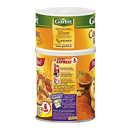 Garbit Königliche Couscous Huhn und Rindfleisch 980g Packung mit 3