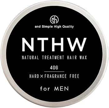 Amazon | &SH NTHW for MEN 40g 無香料/メンズ ヘアワックス ハード
