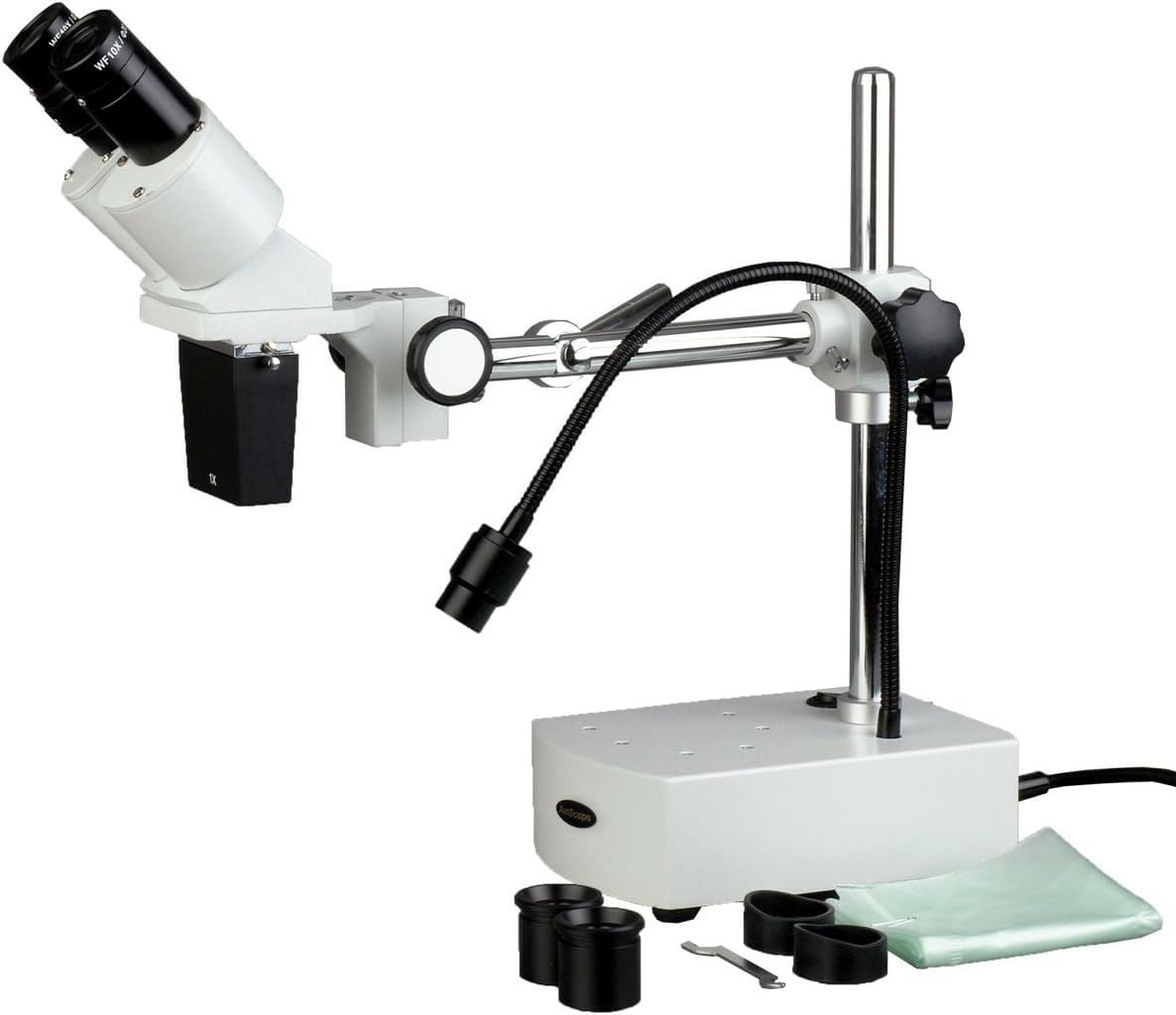 AmScope SE400-Z Professional Binocular Stereo Microscope, WF10x