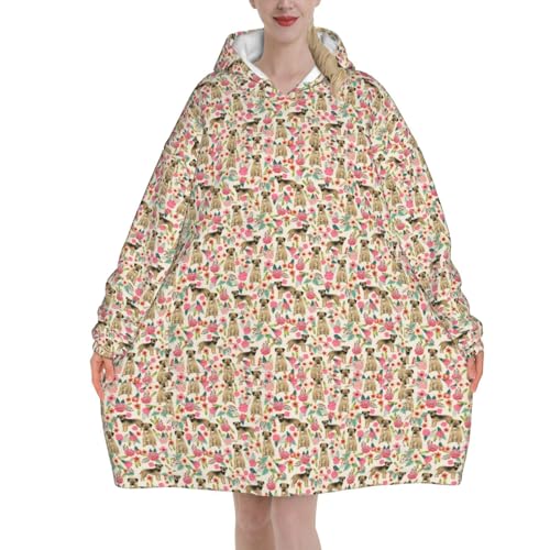 Sweat couverture Border Terrier en flanelle pour vos soirées cocooning