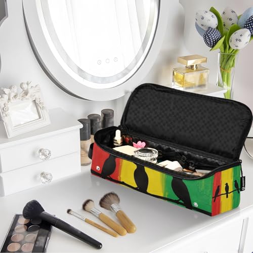 Bolsa de viaje para herramientas de cabello con tapete resistente al calor removible y estuche impermeable para rizador, plancha y otros accesorios de estilizado miniatura 7