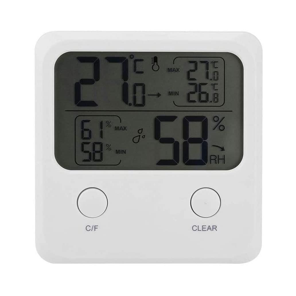 LCD. TERMOMETRO TERMOMETRO del TERMOMETRO del TERMOMETRO ESTATORE DELL'Otto dell'orologio elettronico della Temperatura Digitale