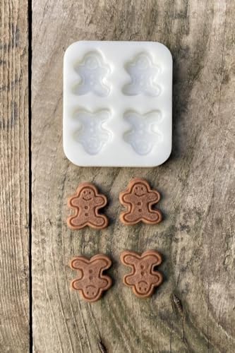 Silikon Ginger bisküvi mum kalıbı
