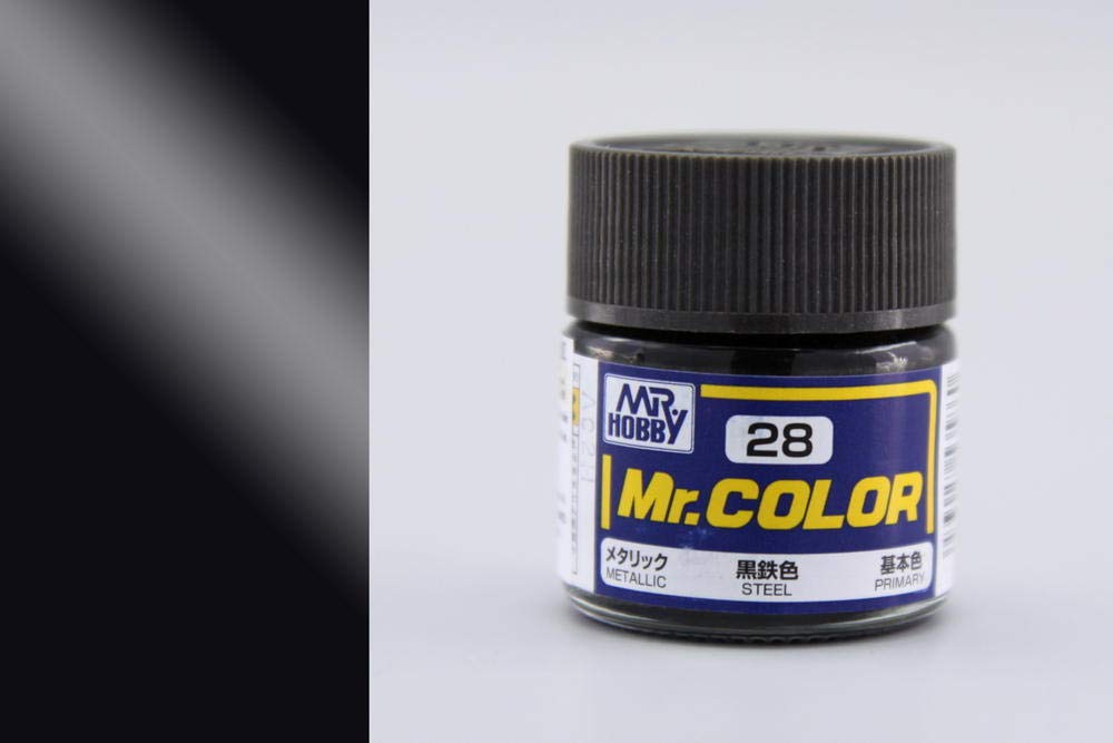 Gsi Creos Steel Mr. Hobby Mr. Colour - 028 - 10Ml Acrylic Model Paint