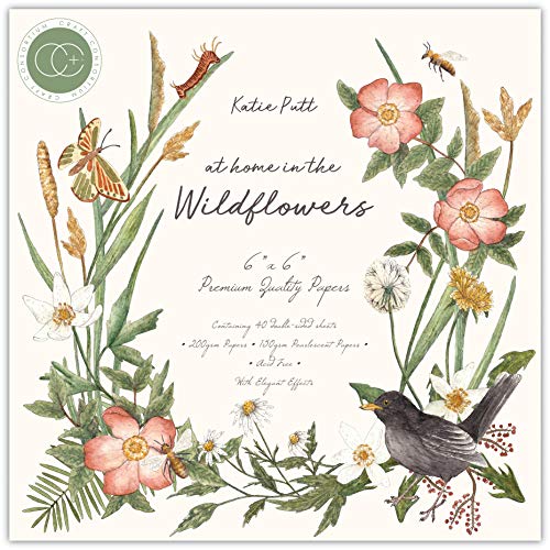 CRAFT CONSORTIUM LTD Craft CON PAPRPAD 6", Home in The Wildflowers
