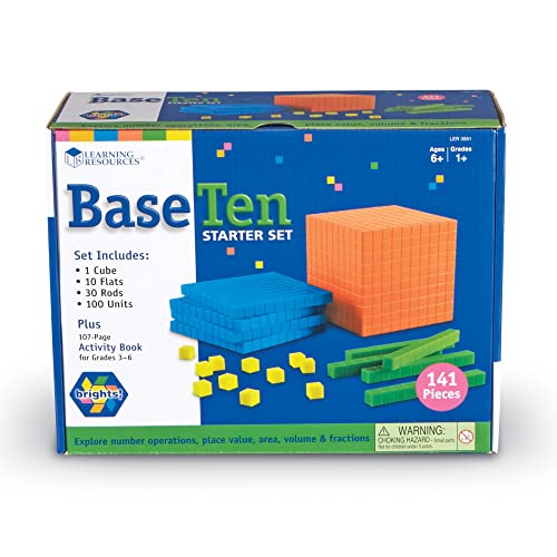 Kit d'Initiation Base 10 Learning Resources pour numération