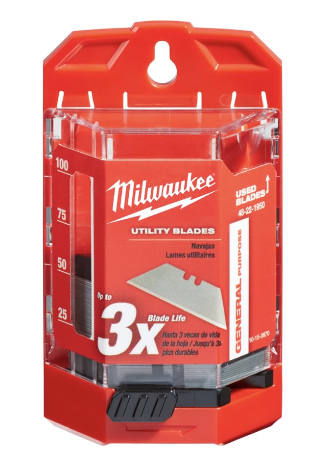 Knife Blades Bulk Pack 50 Piece