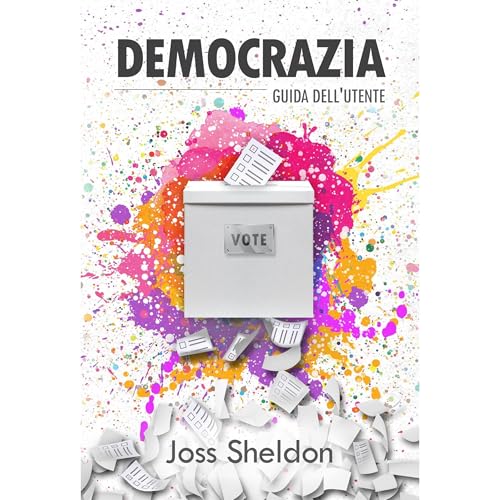 DEMOCRAZIA Audiolibro Por Joss Sheldon arte de portada