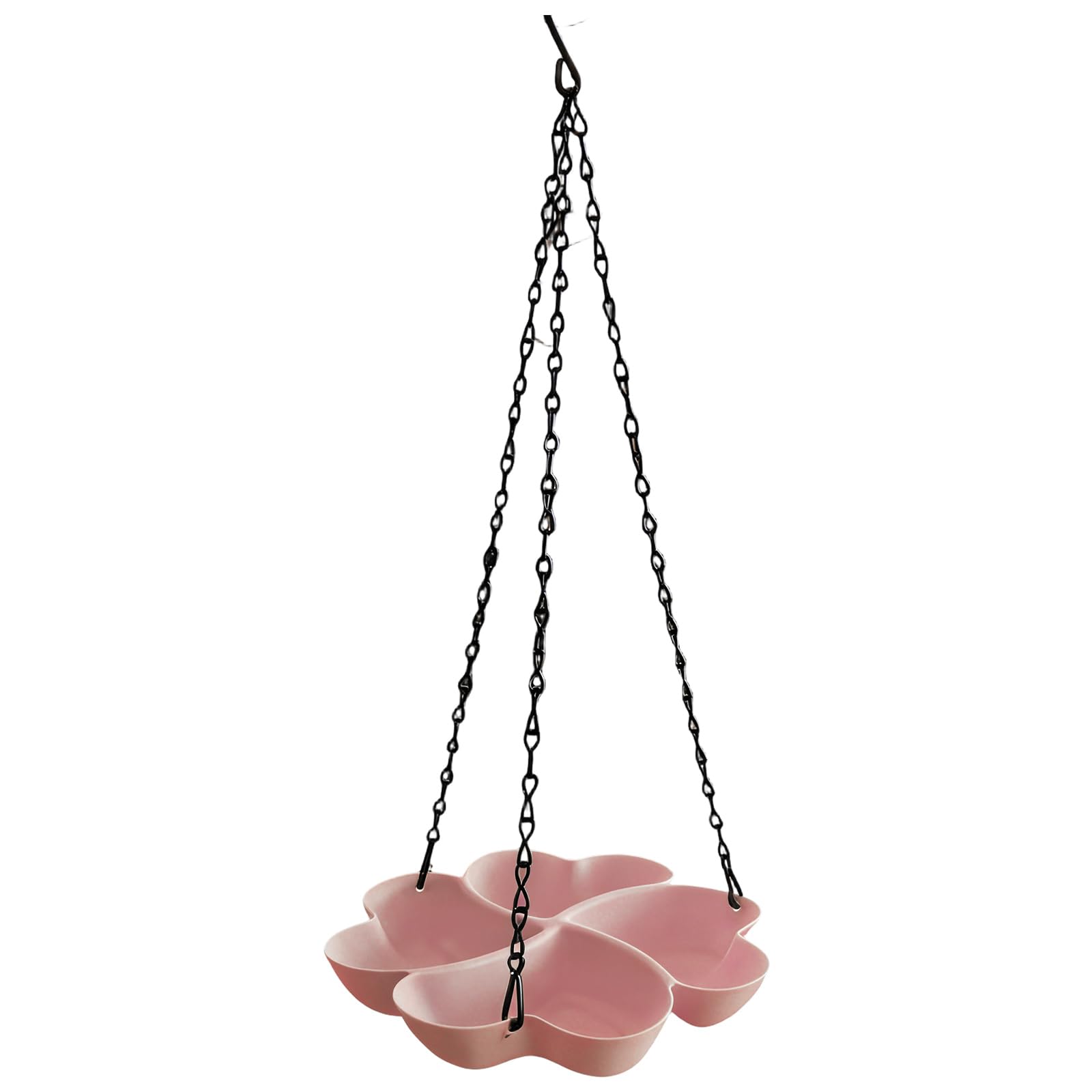 LUCKGONI Heavy Duty Hanging Wild Bird Feeder Hanging Type Outdoor Large Tray For Garden Backyard