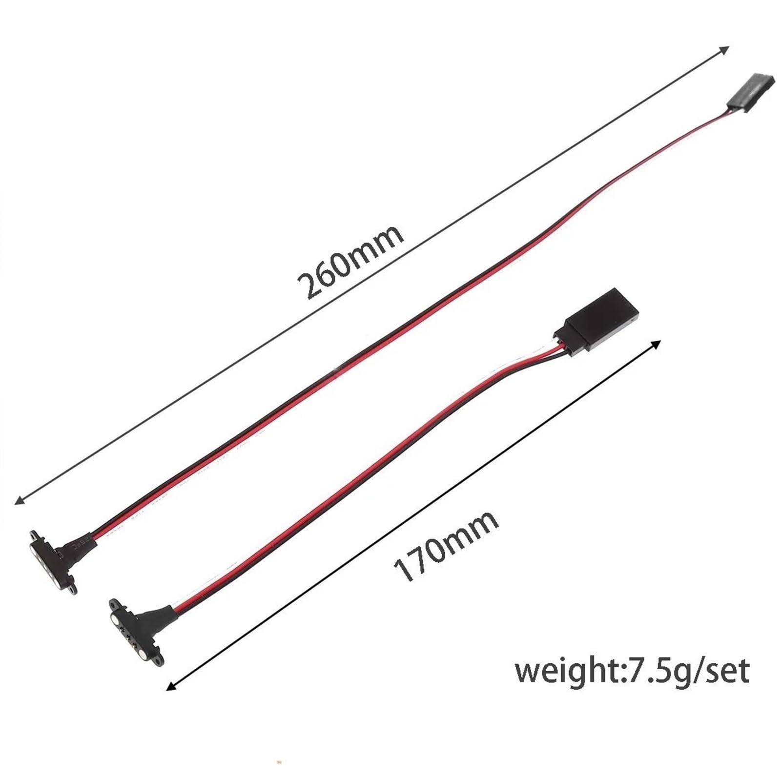 Lampengruppe Schnelltrennkabel Für RC-Modellautos RC-Autoteile Zubehör Reparaturteile Ersatzspielzeugmodelle Teile