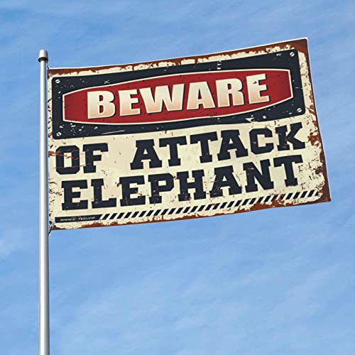 Man Cabe Decor Beware Of Attack Gt@g tbO AEghA H fR[V j̎q Q ANZT[ (TCY:30X45CM)