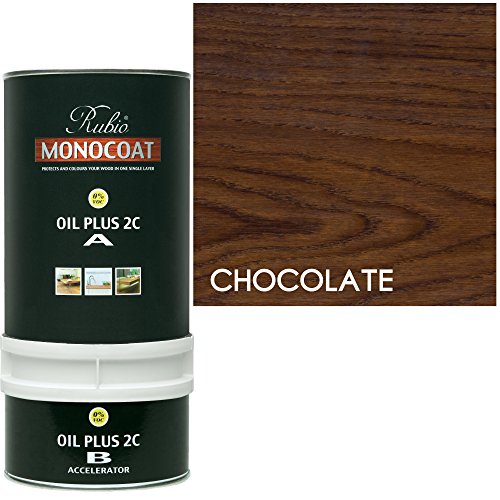 Rubio Monocoat Wood Stain Oil Plus 2C Chocolate 350 ml