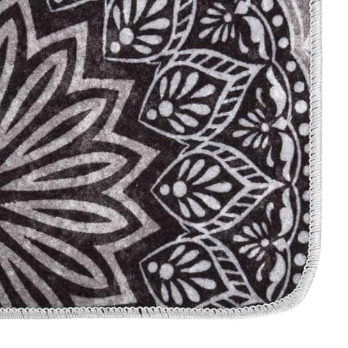 Tapis lavable 190x300 cm antidérapant résistant aux bruits