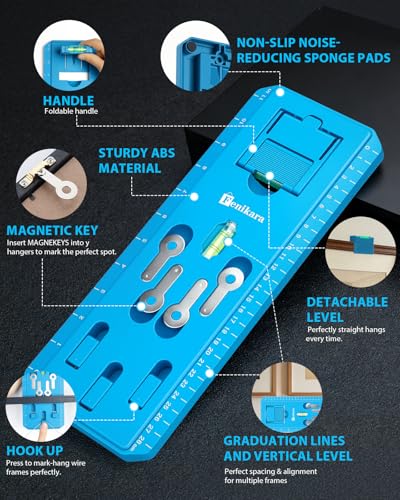 Upgraded Picture Hanging Tool with Level