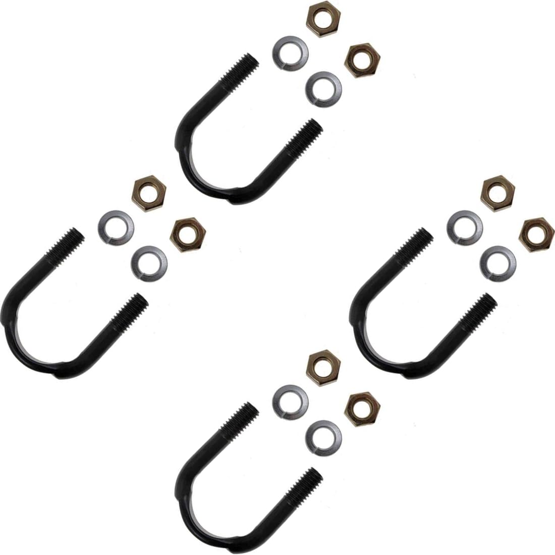 Universal Joint U-Bolt Kit fits Chevrolet K10,K30,K5 Blazer,K20 Suburban 1975 1976 1977 1978 1979 1980 1981 1982 1983 1984 1985 1986 4 x