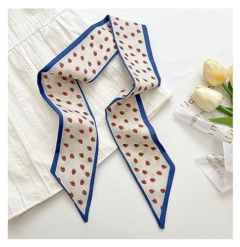 QTMY 4 Pack Purse Scarf for Bags Silk Head Scarf for Hair Handbag Women Scarfs Band Hair Neck Scarves Fashion Gifts,433