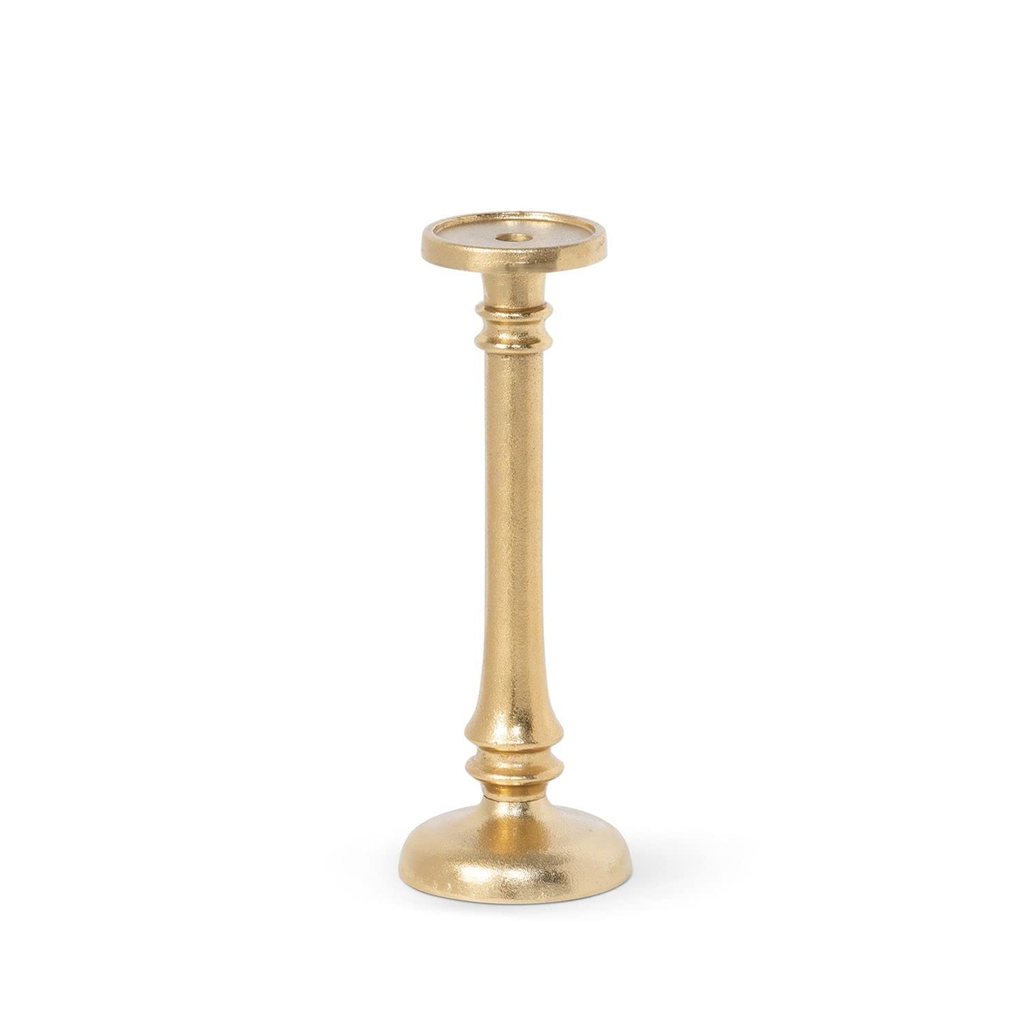 Park Hill CollectionSouthern Classic Classic Cast Aluminum Candle Stand, Candle Stick, Medium