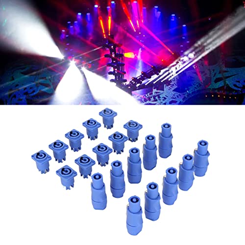 10 Sets 3 Pin Conectores de Potencia AC Macho Hembra miniatura 3