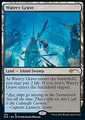 Amazon.com: Magic: The Gathering Singles Watery Grave (124) Secret