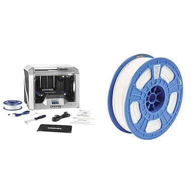 review Dremel DigiLab 3D40-FLX-01 3D Printer & DigiLab PLA-WHI-01 3D Printer Filament - 1.75mm PLA Filament for High Performance 3D Printing - 0.75 kg Spool Weight - (White)