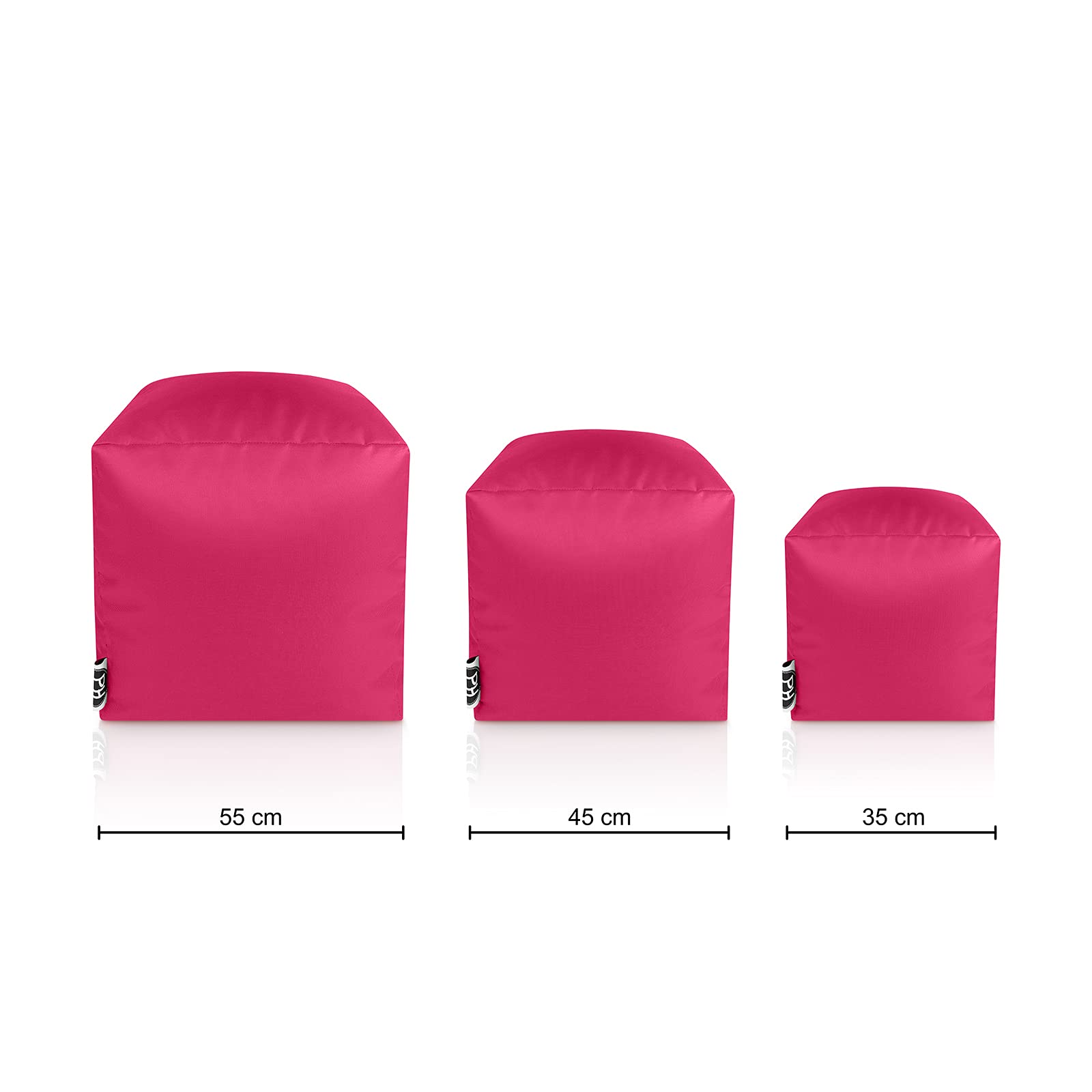 PATCH HOME Patchhome - Pouf 2 in 1, con chiusura lampo | FindTheDeal
