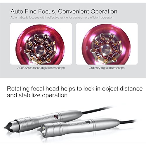 Supereyes A005 + 5.0MP 1 ~ 500X Fine-messa a fuoco...