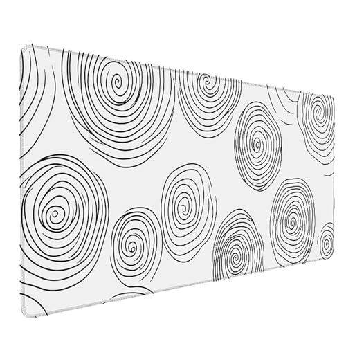Tapis de souris XXL RêVe 100x50 cm antidérapant et étanche pour bureau