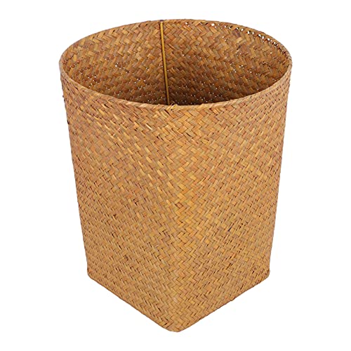 Tomaibaby Rattan Seegras Korb Mülleimer Blumenkorb Geflochtener Aufbewahrungskorb Wäschekorb Abfalleimer Blumenvase Müllkorb Regalkorb Badezimmer Aufbewahrungsbox Wohnzimmer Büro Organizer Tomaibaby Rattan Seegras Korb Mülleimer Blumenkorb Geflochtener Aufbewahrungskorb Wäschekorb Abfalleimer Blumenvase Müllkorb Regalkorb Badezimmer Aufbewahrungsbox Wohnzimmer Büro Organizer