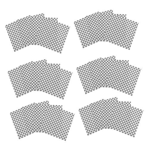 SOLUSTRE Non-stick Food Wrapping Paper Sheets 50 Pack Multi-purpose Greaseproof Paper for Sandwiches Fries Baking