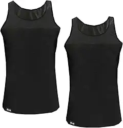 KIT 2 Cintas Modeladora Masculina Colete Redutor Postura Bodyshaper Slim Fitness