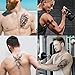 CUTELIILI Temporary Tattoo 24 Sheets for Adults and Kids,Half Sleeve Tattoo for Men,Waterproof Fake Tattoos That Look Real and Last Long Chriatmas Gift