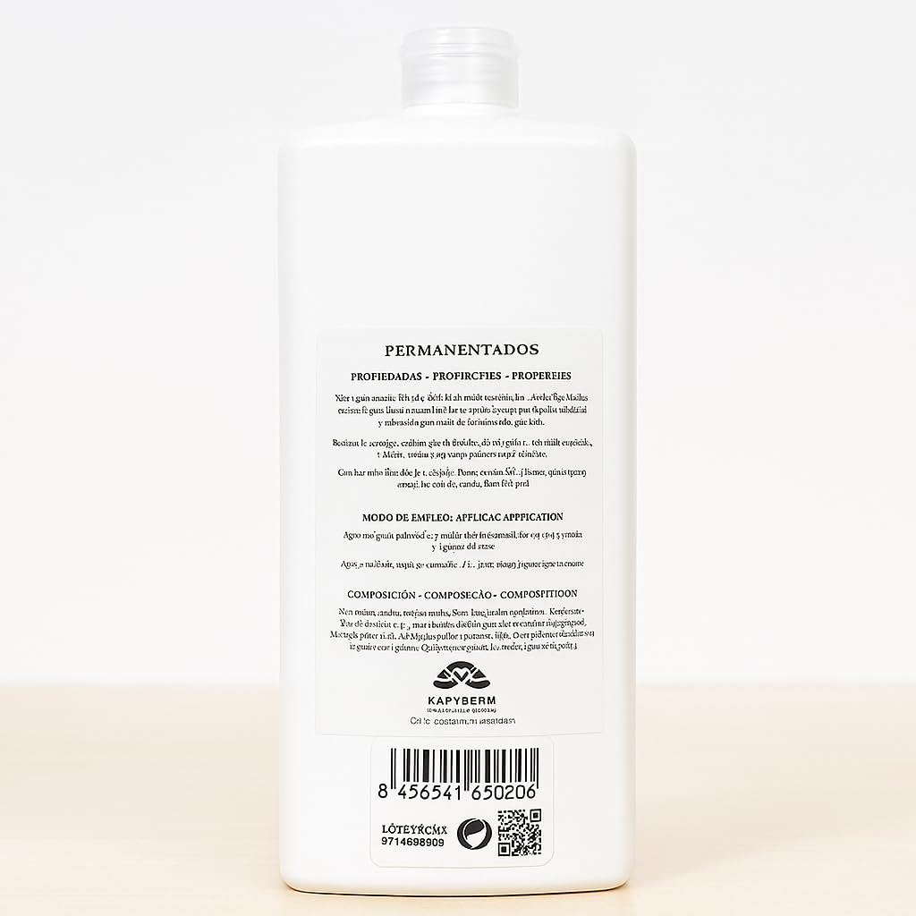Shampoo per Capelli Ricci · Bambini e Adulti · Senza Parabeni · Definisce e Ammorbidisce il Riccio Naturale · 1000 ml