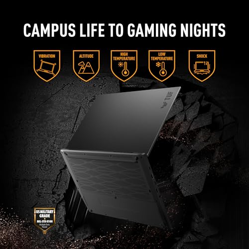 Image of ASUS TUF A14 (2026),AMD Ryzen AI 9 465,RTX 5060-8GB,16GB RAM,512GB SSD,FHD+,14 inch(35.5 cm),165Hz,Windows 11 Home,M365 Basic(1Y),Office 2024,Jaeger Gray,1.4 Kg,FA401GM-RG038WS,Gaming Laptop