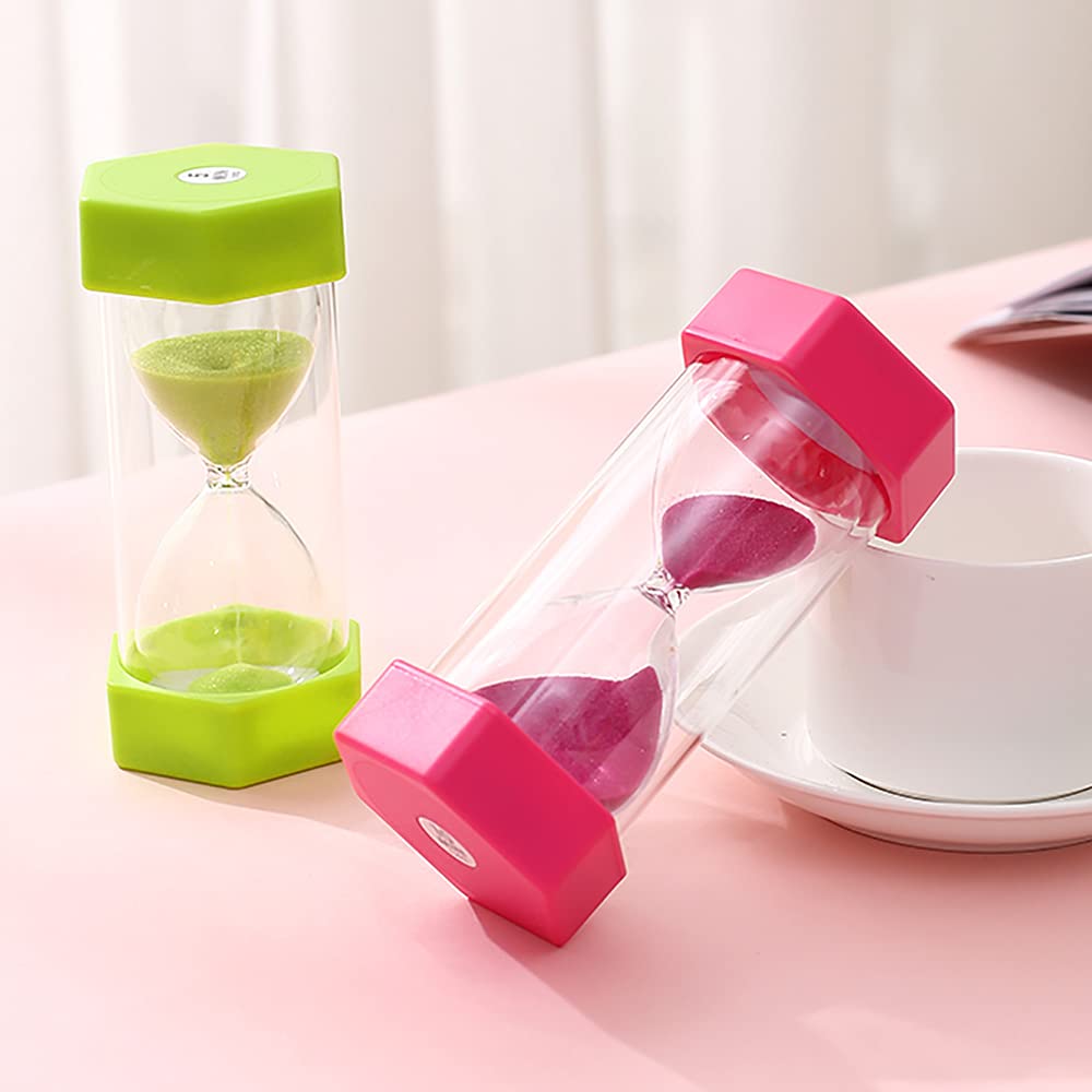 timer, Clessidra for bambini, timer da cucina 15/20/30/60 minuti, gestione del tempo for, aula, gioco, ufficio a casa, scuola a(Roze,60 minutes)