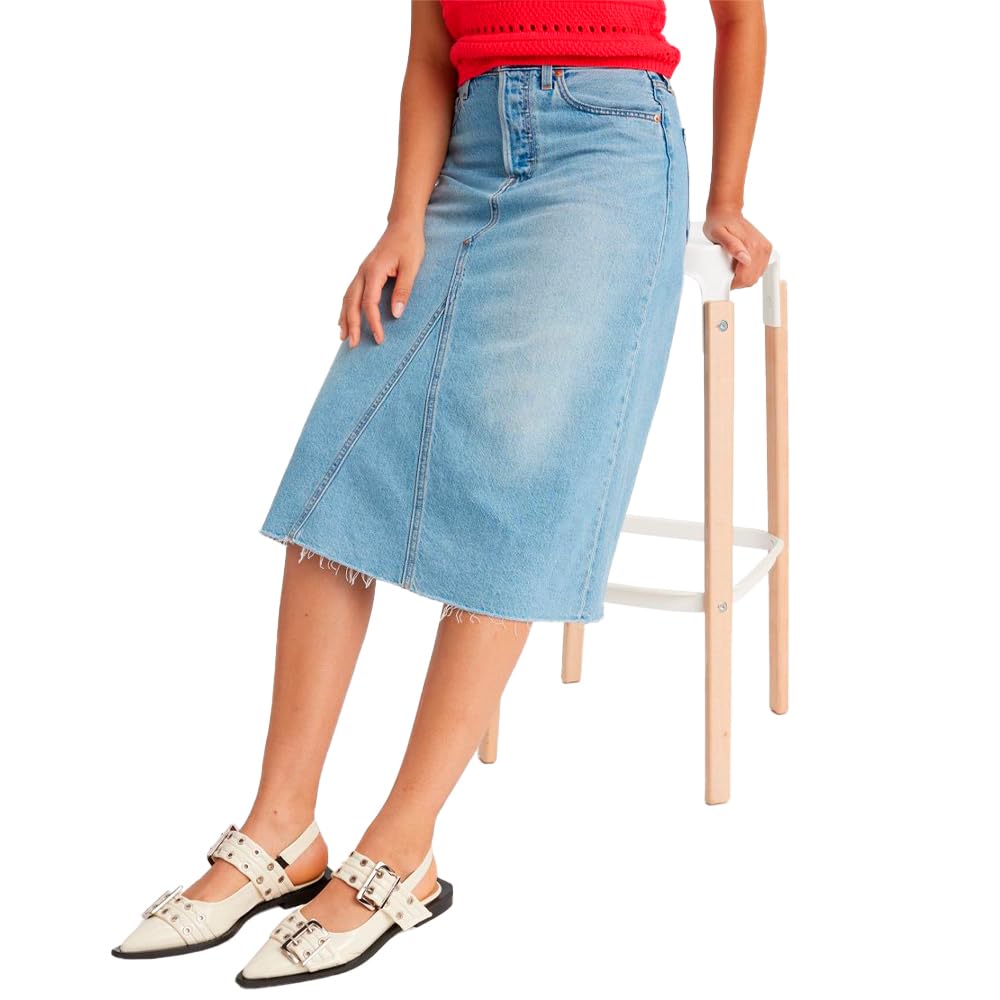 Levi's Damska spódnica Hr A Line Decon Skirt Rock, Secret Secret, 29W