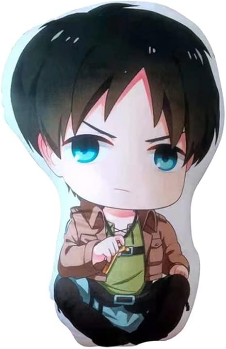 Amazon Co Jp Emelun 現品 進撃の巨人 エレン ミカサ リヴァイ 抱き枕 クッション ぬいぐるみ おもちゃ 両面 可愛い 誕生日 記念日 贈り物 ハロウィン プレゼント ギフト エレン イェーガー ホーム キッチン