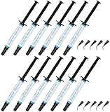  10pcs 3ml Gel Protector Gingival Gum Dam Barrera Gingival Protección Gel Jeringa Punta Blanqueamiento de Dientes Disminuir la Sensibilidad