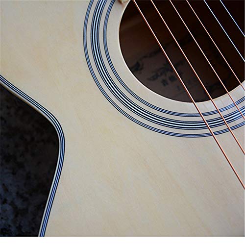 JTRHD Guitare Acoustique Débutant Folk Acoustic Guitar manquant Novice Mise en Route du Bois de Guitare pour Adultes et Enfants (Couleur : Black, Size : B) - Les Beatles, Paul McCartney, John Lennon, RIngo Starr, George Harrison JTRHD Guitare Acoustique Débutant Folk Acoustic Guitar manquant Novice Mise en Route du Bois de Guitare pour Adultes et Enfants (Couleur : Black, Size : B) – Image 6