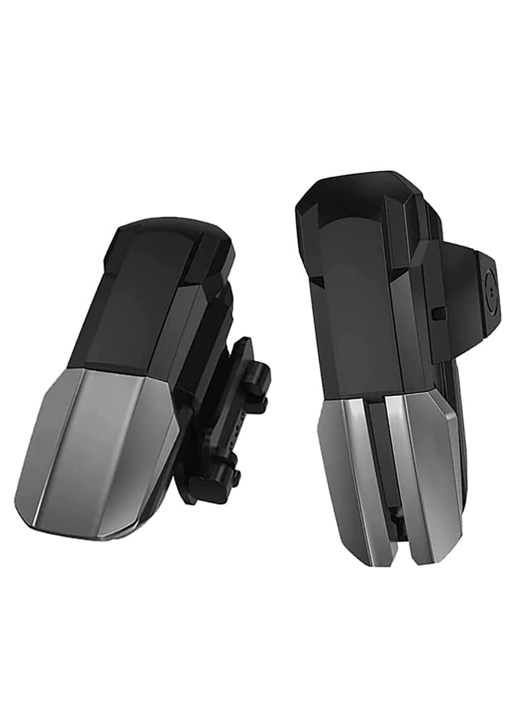 Inder 2pcs Mobile Triggers Gaming CJ27 For PUBG/Survival Rules/Knives Out, L1R1 Shooter Button, Joysticks Aim & Fire Trigger for iPhone and Android Phone