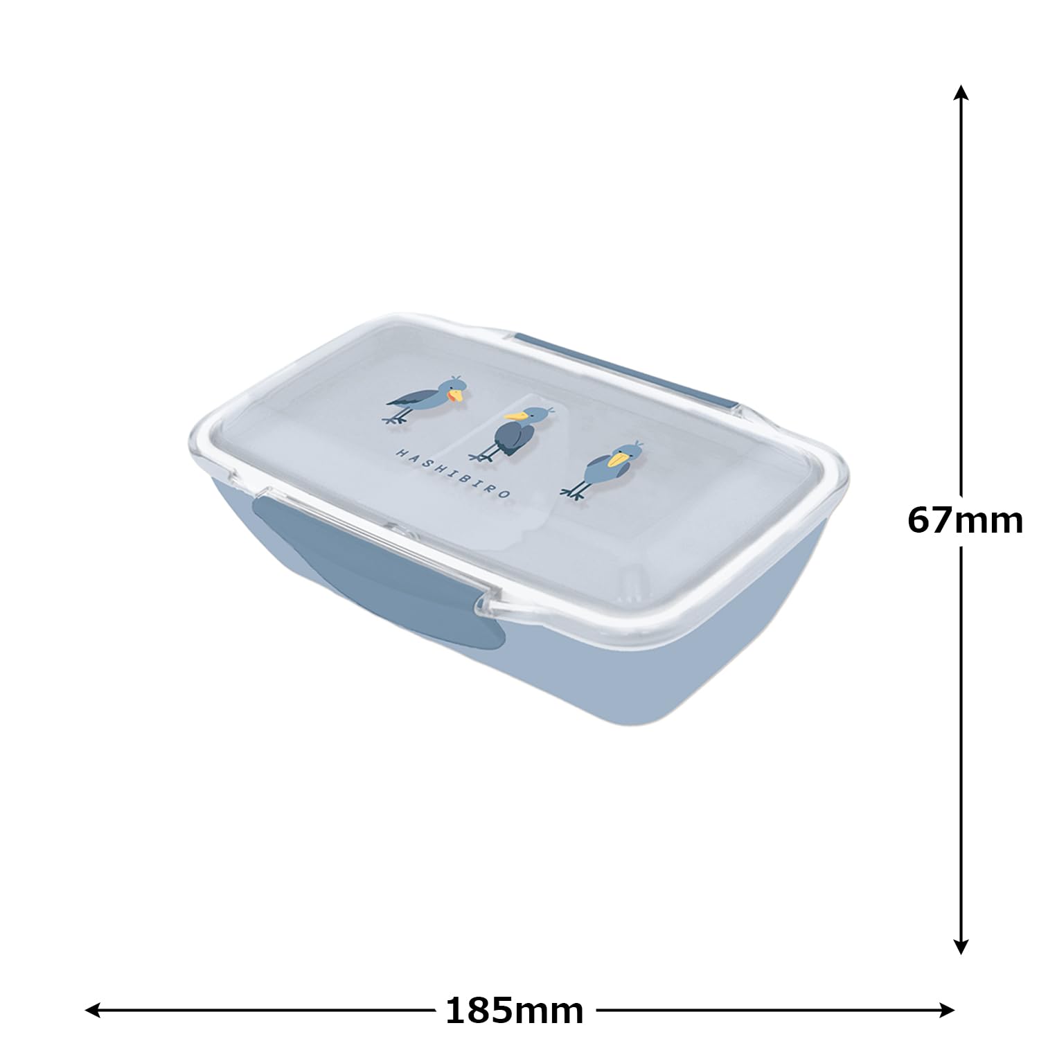 12500ーハシビロコウ様 Amazon.co.jp: クーリア ランチボックス 抗菌1段ドームランチBOX レア