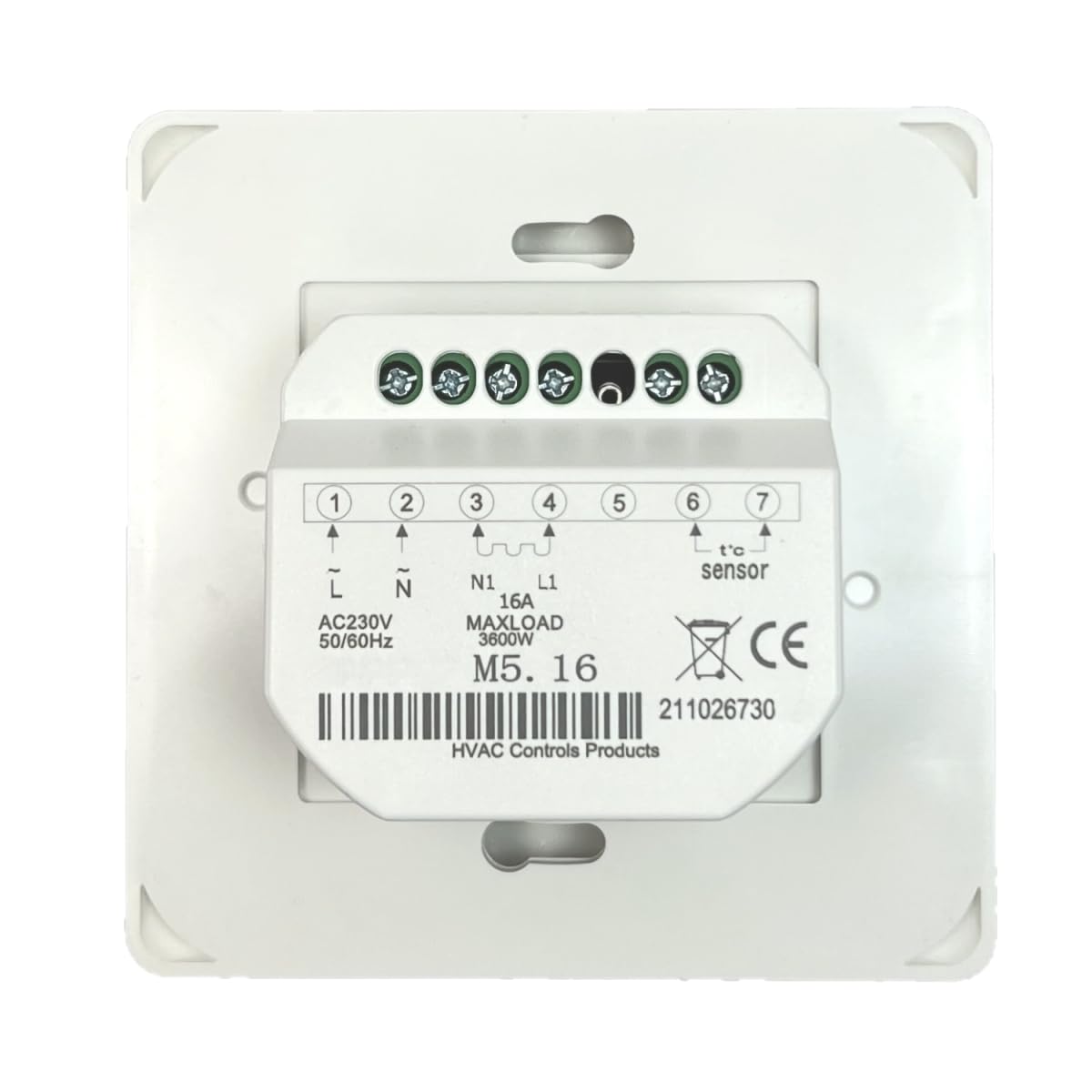 Elektrische Fußbodenheizung HoWaTech ALU für Laminat Parkett Vinyl Komplett Set TWIN Heizmatte 150 W/m² inkl. Thermostat, Heizfläche:5.00m²
