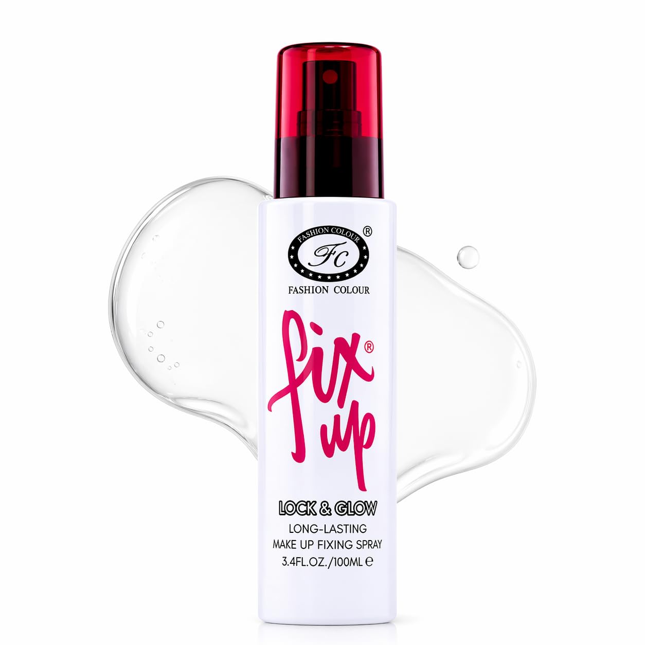Fashion Colour Fix Up Setting Spray 100ml | Long Lasting Makeup Fixer Spray | Locks Makeup for All Day Wear | Lightweight, Smudge Proof, Transfer Resistant | Hydrating Makeup Setting Mist