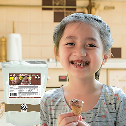 Lc Foods Chocolate Ice Cream Mix | Natural Ingredients | No Artificial Flavors | No Sugar | Diabetic Friendly thumb #2