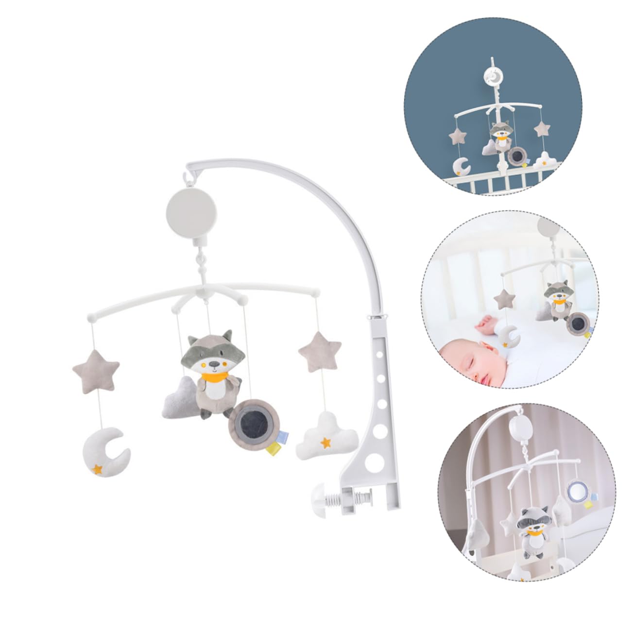 Toddmomy Crib Pendant Baby Bedroom Accessory Made of Sturdy Material Wind Chime for Decorative Mobile for Nursery Elegantly Designed