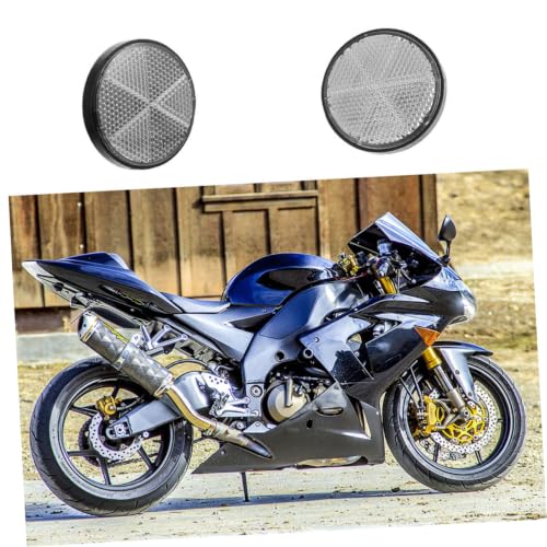 20 reflectores redondos para motocicleta y scooter miniatura 7