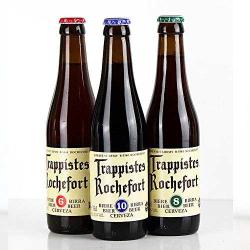 Rochefort Trappistenbier - 3er Bier Set - aus Belgien - je 0,33l von.BierPost.com Cover