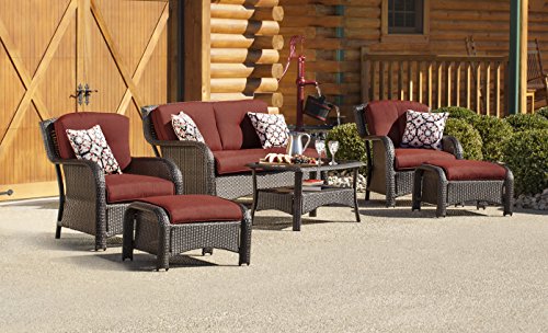 Hanover Strathmere 6 Piece Outdoor Patio Buy Online In Cambodia At Desertcart