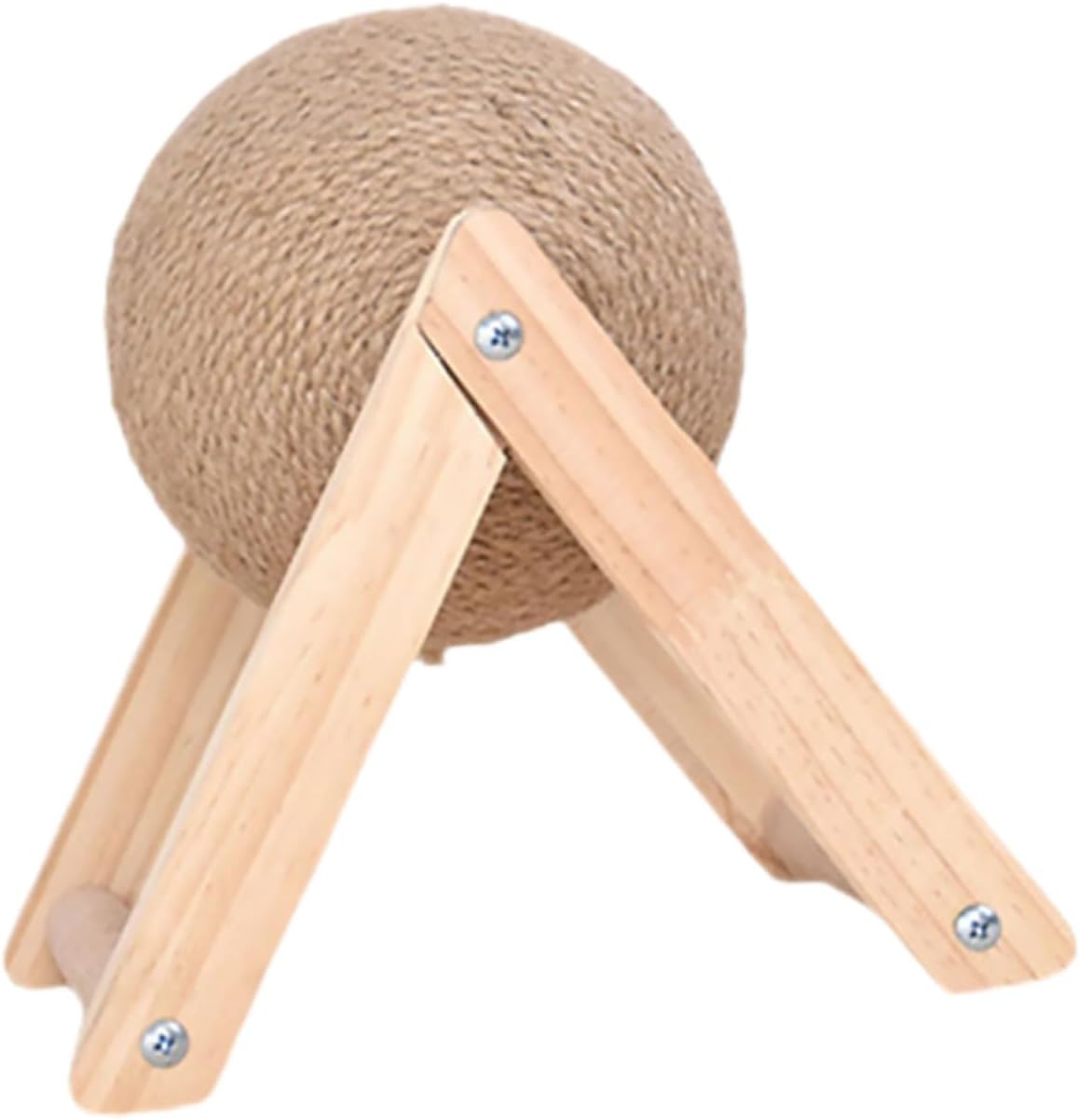 Cat Scratch Board with Woven Ball Portable Cat Scratching for Indoor Fun Lightweight Decorative Pet Plaything for Home Shops for Exercise Decompression