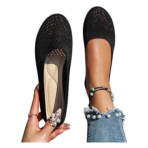 Minetom Ballerines Femme Confortables Cover